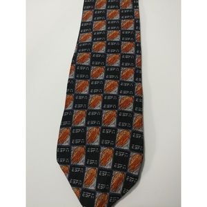 ESPN Silk Football Tie